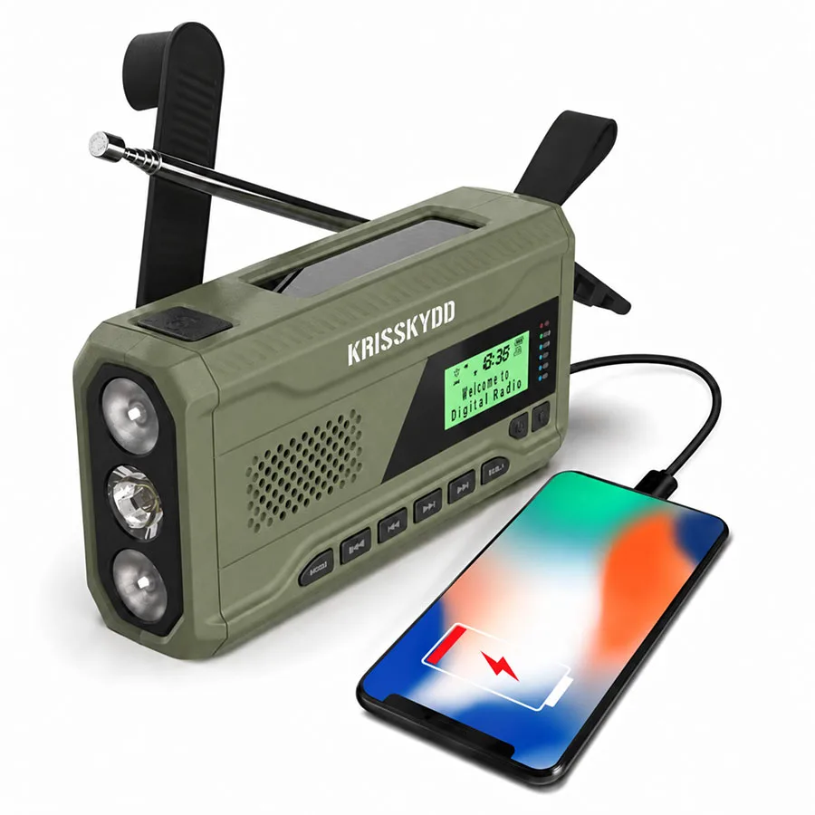 Nödradio med D.A.B (WR-6D)